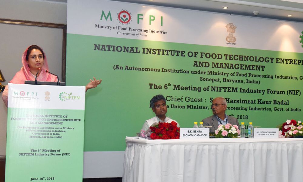 NIFTEM can become Harvard of food processing sector: Minister