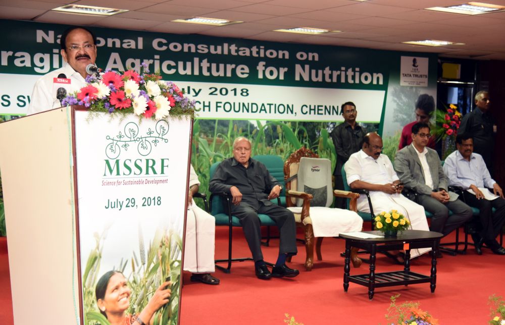 VP asks scientists to make agriculture nutrition-rich