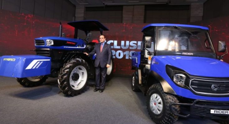 Escorts launches hybrid tractor, rural transport vehicle & backhoe loader