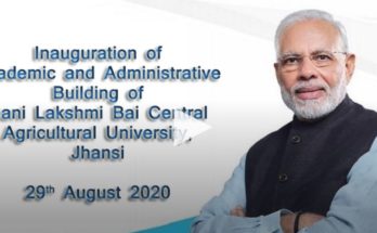 PM to inaugurate RLB Central Agricultural University, Jhansi campus tomorrow