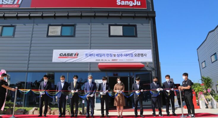 Case IH appoints new dealer and launches new round baler in South Korea