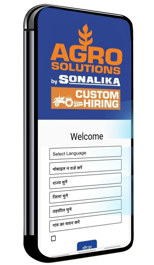 Sonalika Agro Solutions - tractor and implement rental app