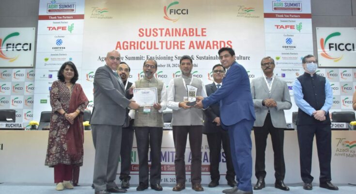 SLCM bags FICCI Sustainable Agriculture Award 2021
