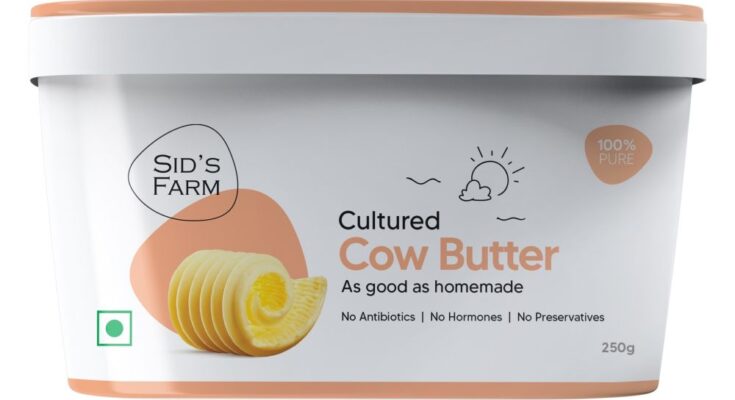 Sid's Farm launches buffalo and cow butter