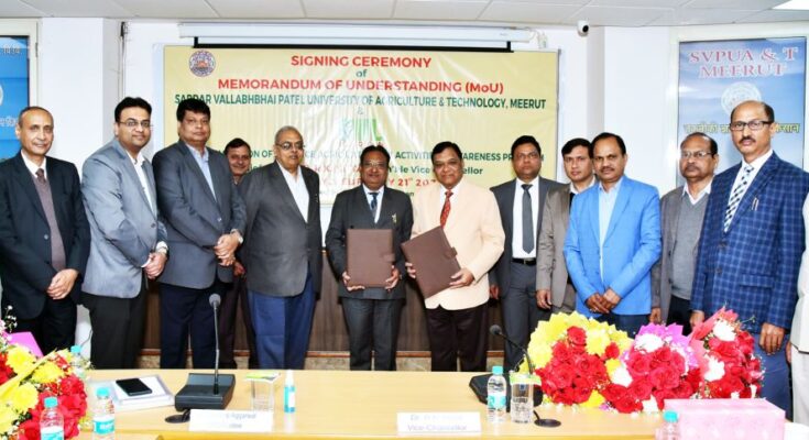 IIL Foundation signs MoU with SVPUAT for educating farmers on judicious use of agrochemicals