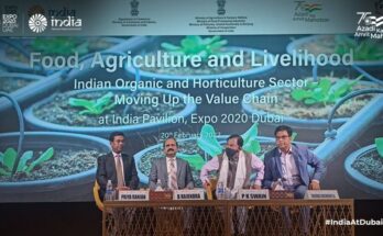 India showcases export potential of organic and horticulture produce at EXPO2020 Dubai