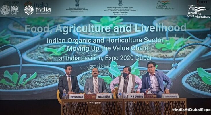 India showcases export potential of organic and horticulture produce at EXPO2020 Dubai
