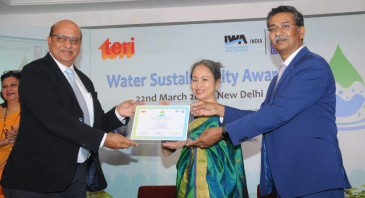 FMC Corporation recognised for contribution to water sustainability at TERI-IWA-UNDP Awards