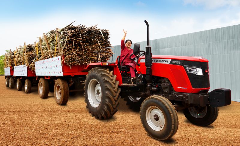 TAFE launches heavy haulage tractor - Massey Ferguson MAGNATRAK in  Maharashtra - Agriculture Post