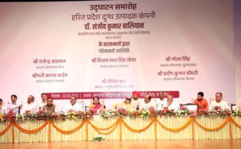 Sanjeev Balyan inaugurates farmers-owned Harit Pradesh Milk Producer Company in West UP