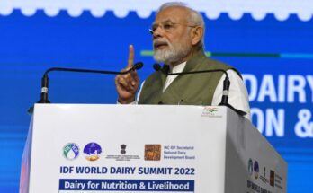 PM inaugurates IDF World Dairy Summit 2022 in Greater Noida
