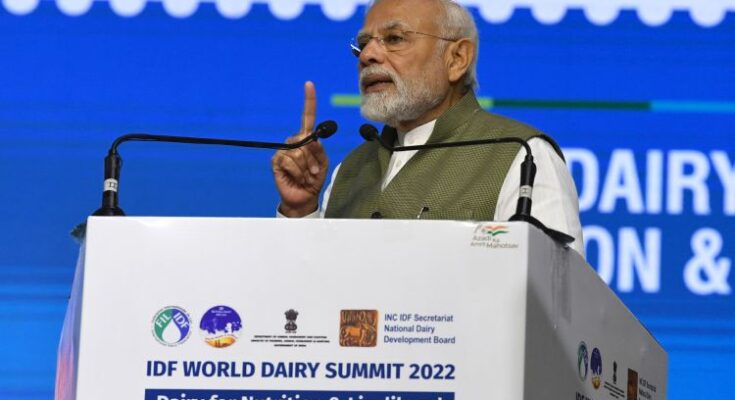 PM inaugurates IDF World Dairy Summit 2022 in Greater Noida