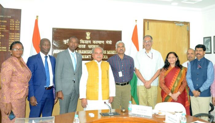 Indian minister holds talk with Botswana counterpart for promoting cultivation of nutri-cereals