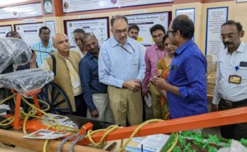 Dr. Abhilaksh Likhi, AS Agriculture visits Precision Farming Development Centre, Coimbatore