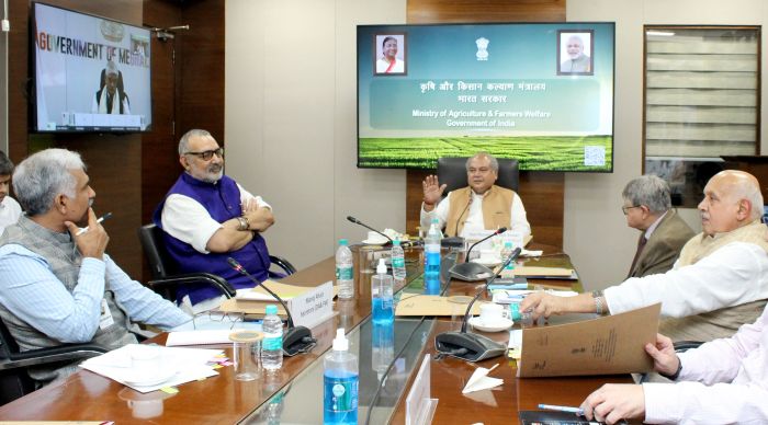 Narendra Singh Tomar chairs steering committee meeting of National Natural Farming Mission