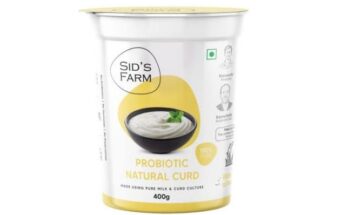 Hyderabad based Sid’s Farm introduces Probiotic Natural Curd