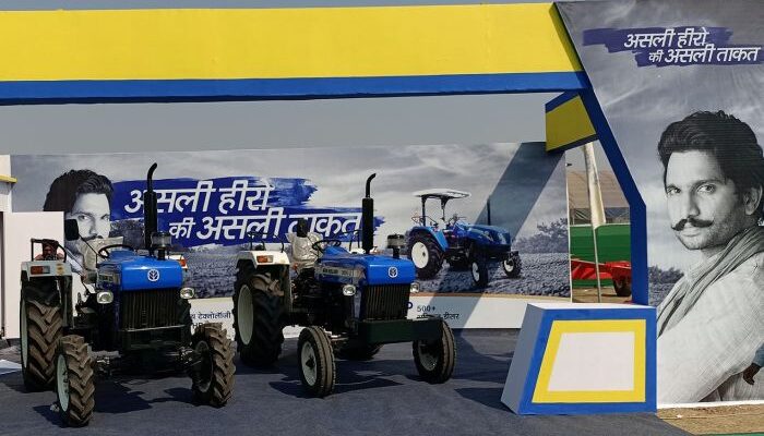 New Holland Agriculture showcases its tractor range at Agro Bihar 2023