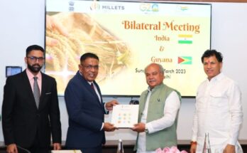 Millets Conference: Tomar holds bilateral meetings with ministers of Guyana, Suriname, Zambia, Mauritius and Sri Lanka