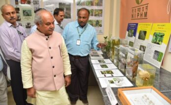 Agriculture minister inaugurates integrated biological control laboratory in Hyderabad