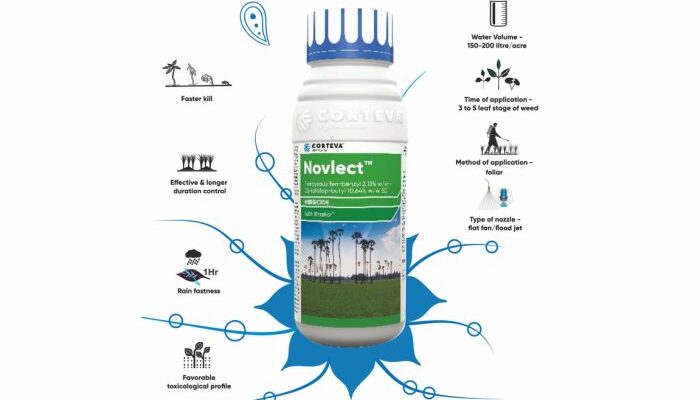 Corteva Agriscience launches Novlect herbicide to control weed in rice crop