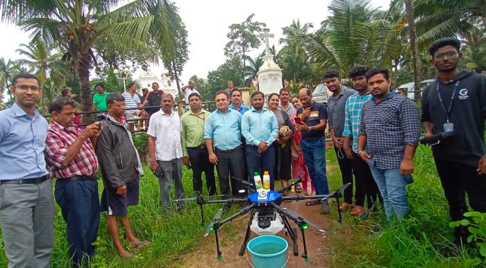 Garuda Aerospace, Goa’s agriculture department collaborate for conducting Drone Yatra in the state