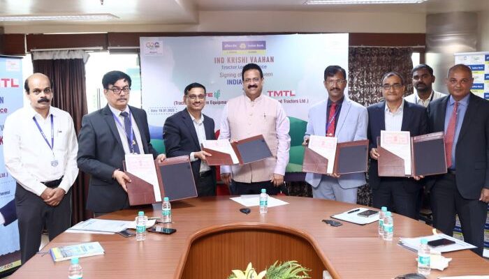 Indian Bank collaborates with TAFE and TMTL for tractor financing
