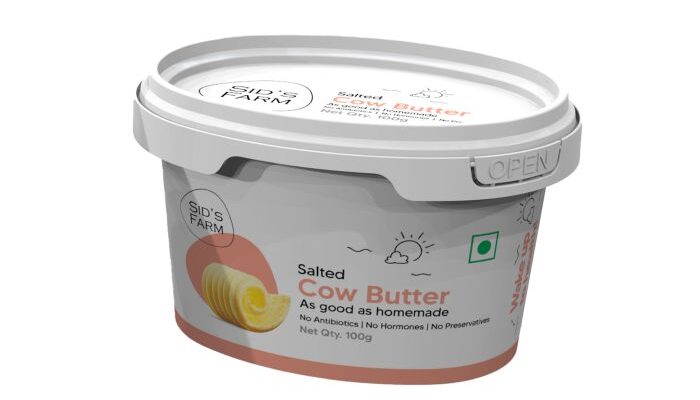 Sid’s Farm launches salted butter range in Hyderabad and Bengaluru markets