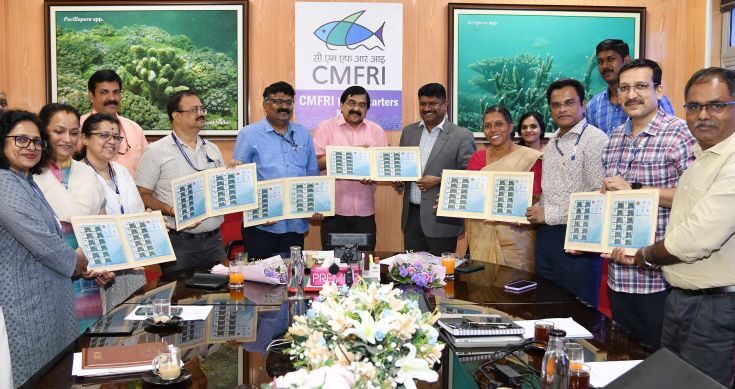 75 Years of Research Excellence: CMFRI releases Corporate My Stamp and Postal Cover