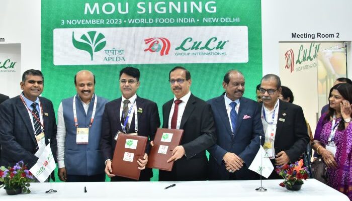 APEDA signs MoU with Lulu Hypermarket for export promotion of Indian agri-products