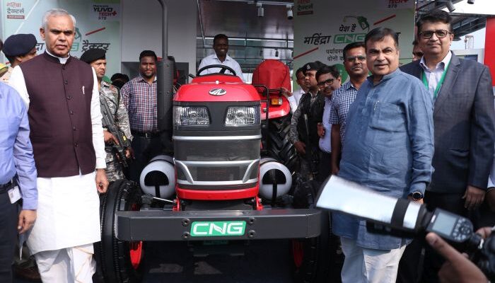 Mahindra launches CNG Tractor at Agrovision, Nagpur - Agriculture Post