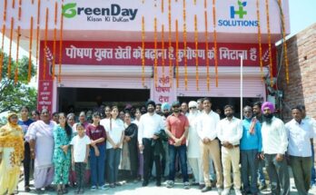 Greenday Kisan Ki Dukan and HarvestPlus open women-led agri-input store in Sitapur