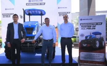 New Holland launches indigenously made ‘WORKMASTER 105’; 100+HP tractor, eyes forage and balling operations